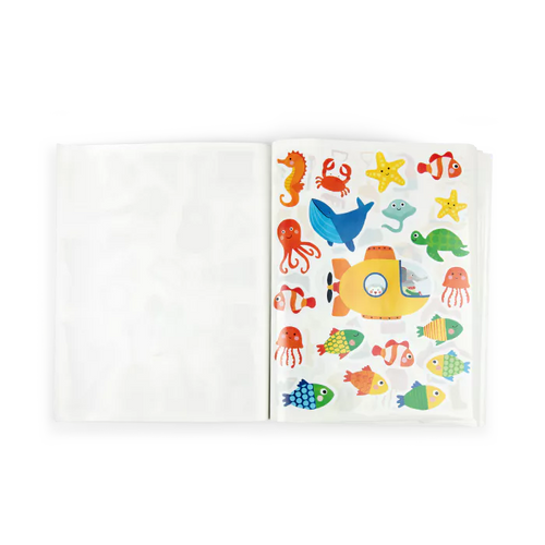 Cahier 300 stickers Les popipops - Moulin roty