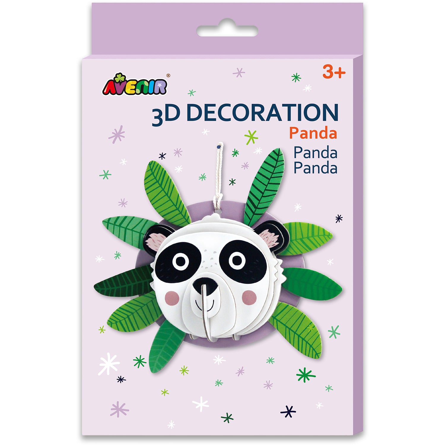 Décoration 3D à créer Panda - Ulysse couleur d'enfance