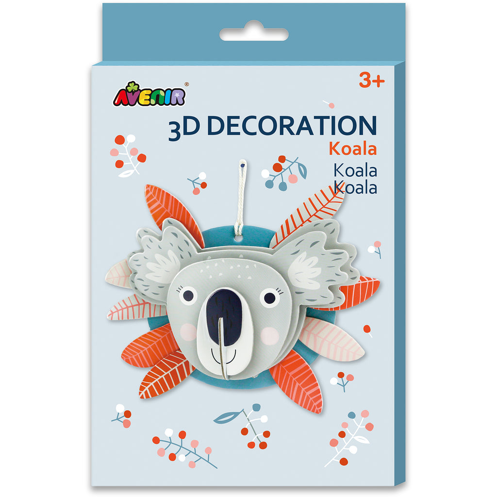 Décoration 3D à créer Koala - Ulysse couleurs d'enfance