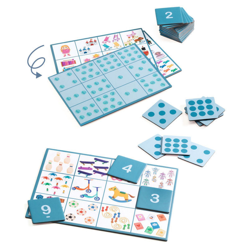 Jeu Edulodo Numéro Bingo - Djeco