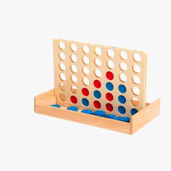 4 à la suite en bois Aujourd'hui c'est mercredi - Moulin roty