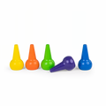 5 crayons cire Les popipop - Moulin roty