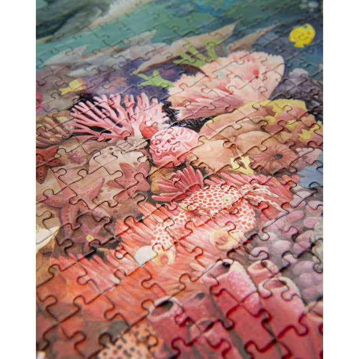 Puzzle Le récif Coralien (100 pcs) tout autour du monde - Moulin roty
