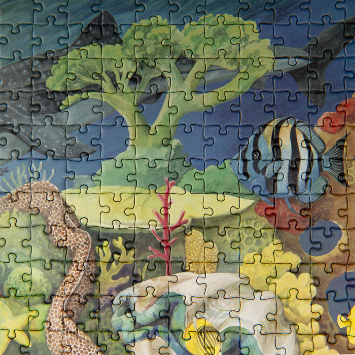 Puzzle Le récif Coralien (100 pcs) tout autour du monde - Moulin roty