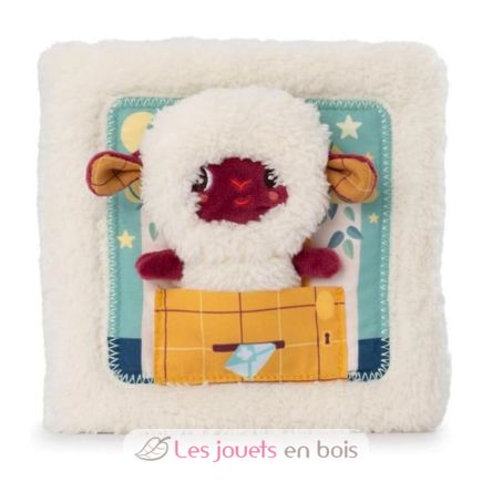 Livre en tissus d'activité Bonne nuit Yvon - Lilliputiens