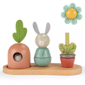 Empilable en bois multi-activités Trois petits lapins - Moulin roty