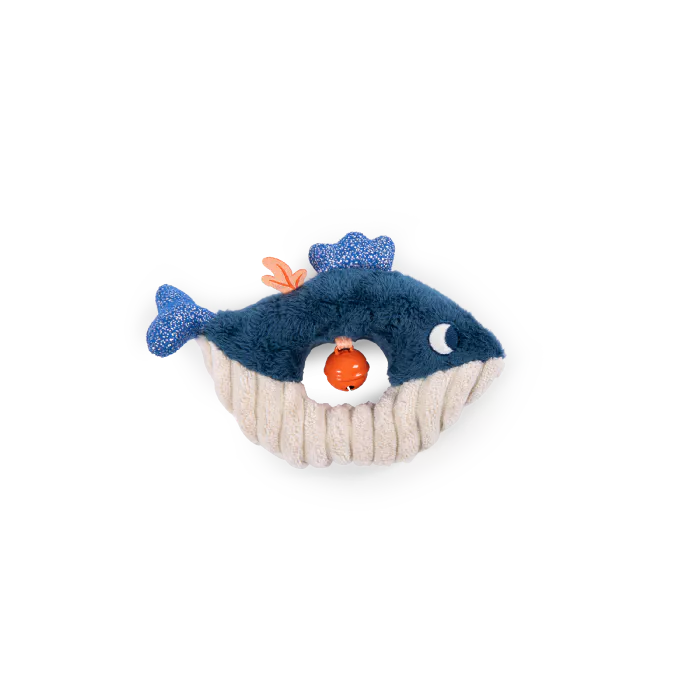 Hochet baleine les avenutres de Paulie - Moulin roty