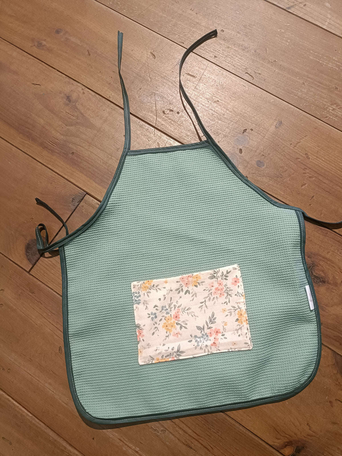 Tablier enfant Floral 2-4 ans fait main - L’atelier dyloma