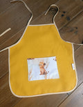 Tablier enfant Lion 2-4 ans fait main - L’atelier dyloma