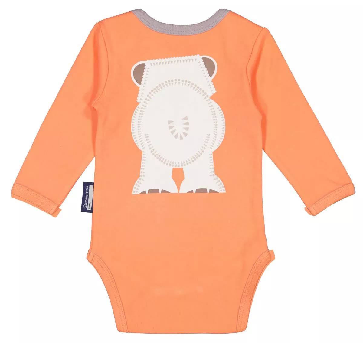 Set body manches longues + bavoir Ours polaire - Coq en pâte