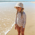 Maillot de bain manche longues Léopard - Swim essnetials