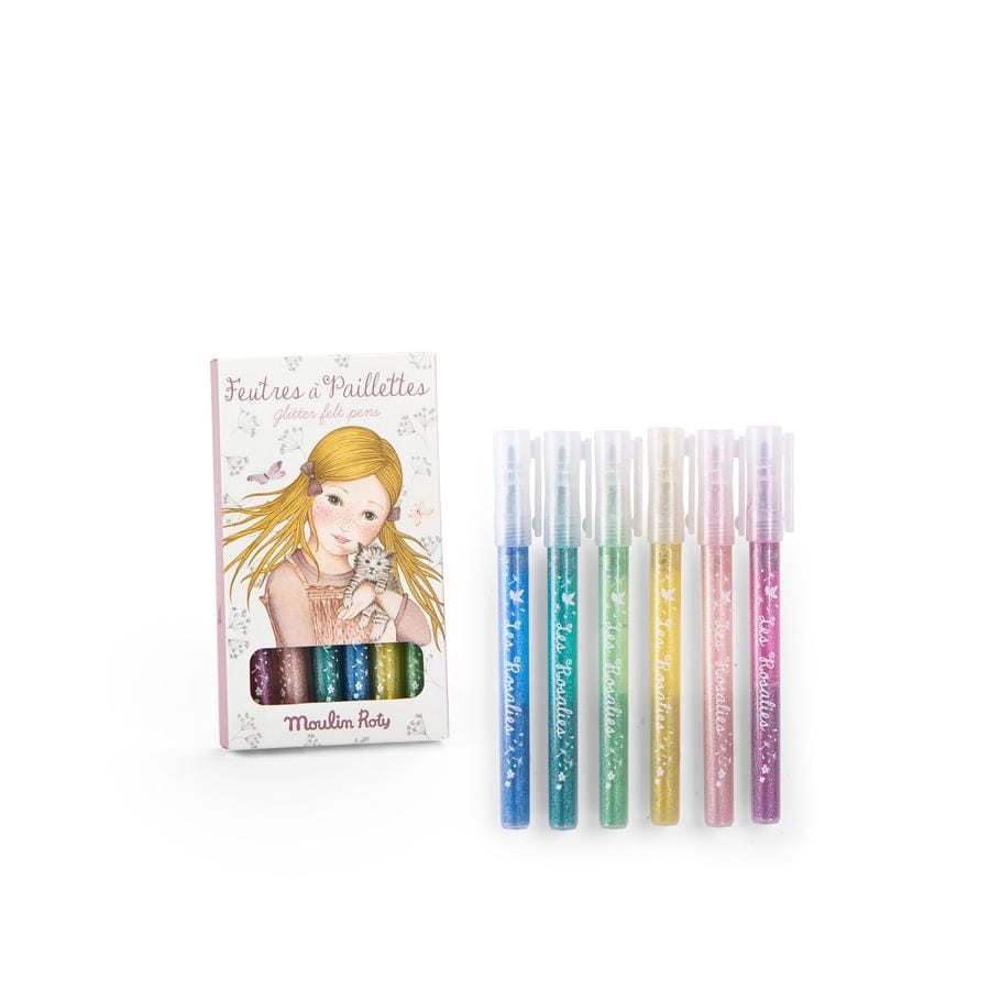 Feutres paillettes Les rosalies - Moulin roty