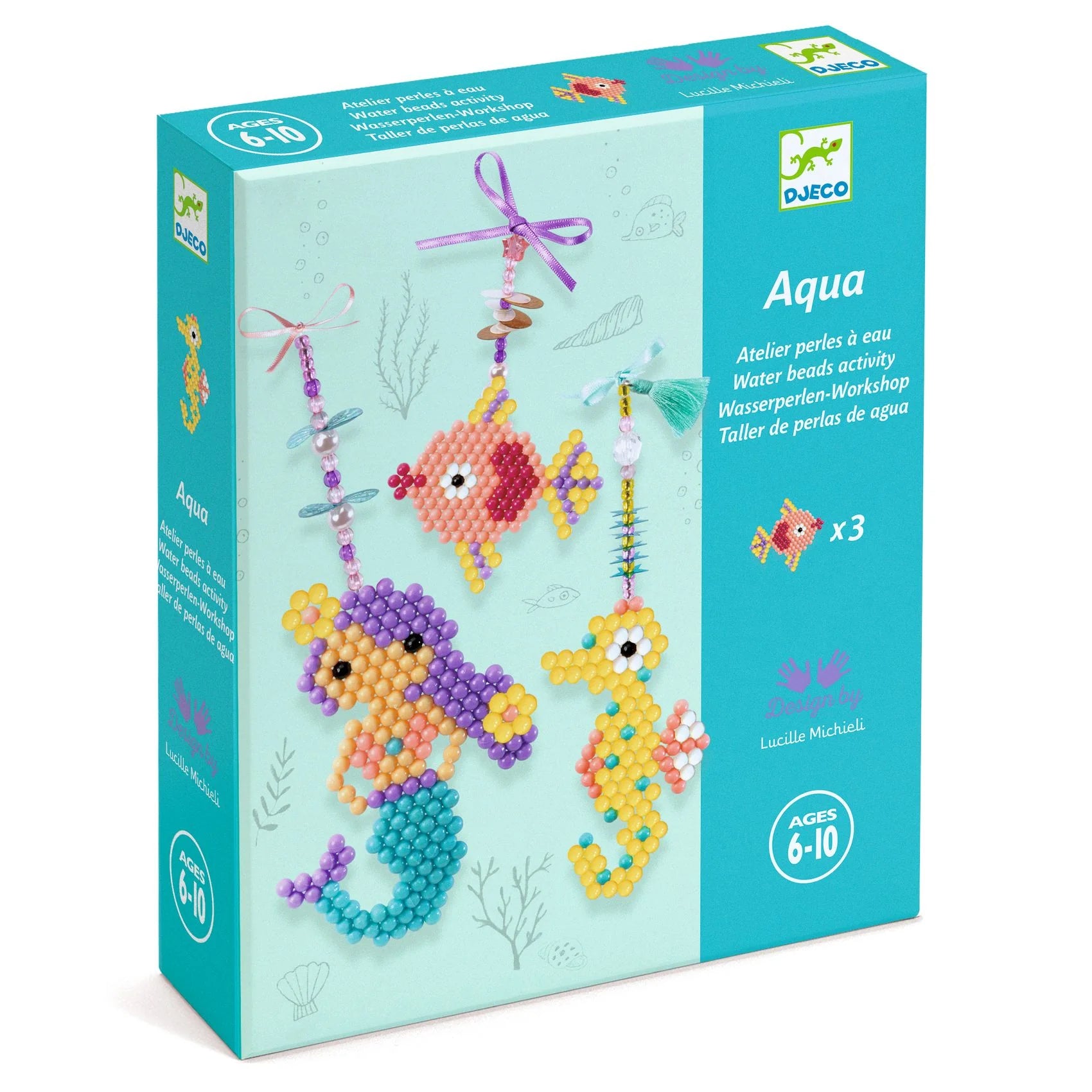 L’atelier perles à eau Aquatiques - Djeco