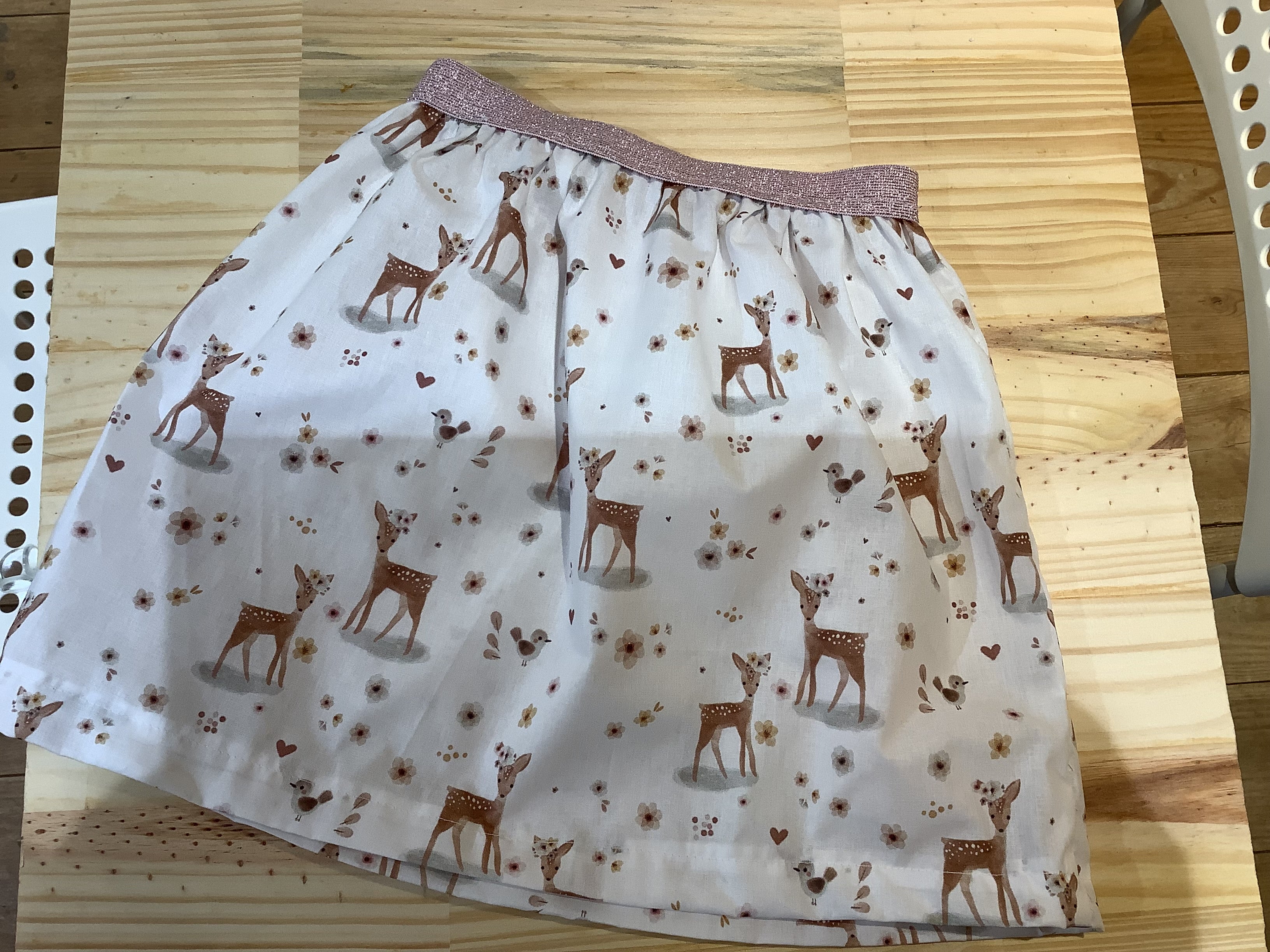 Jupe biche des forêt fait main - L’atelier dyloma