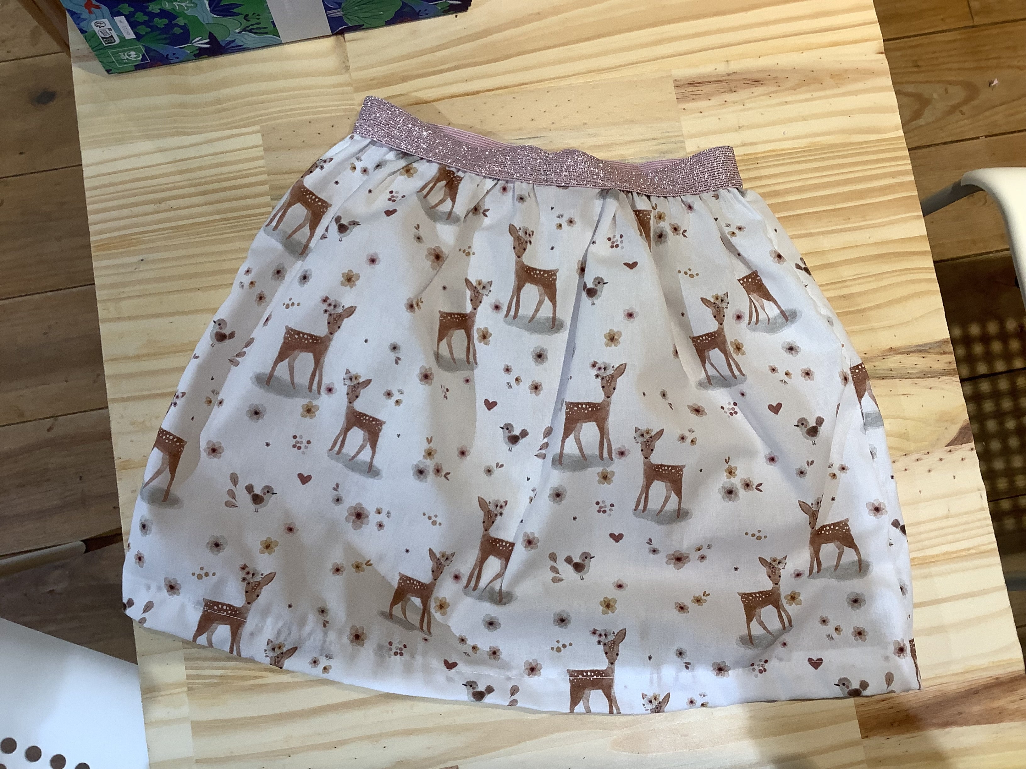 Jupe biche des forêt fait main - L’atelier dyloma