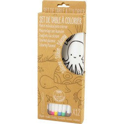 Set de table à colorier Océan - Ulysse couleurs d’enfance