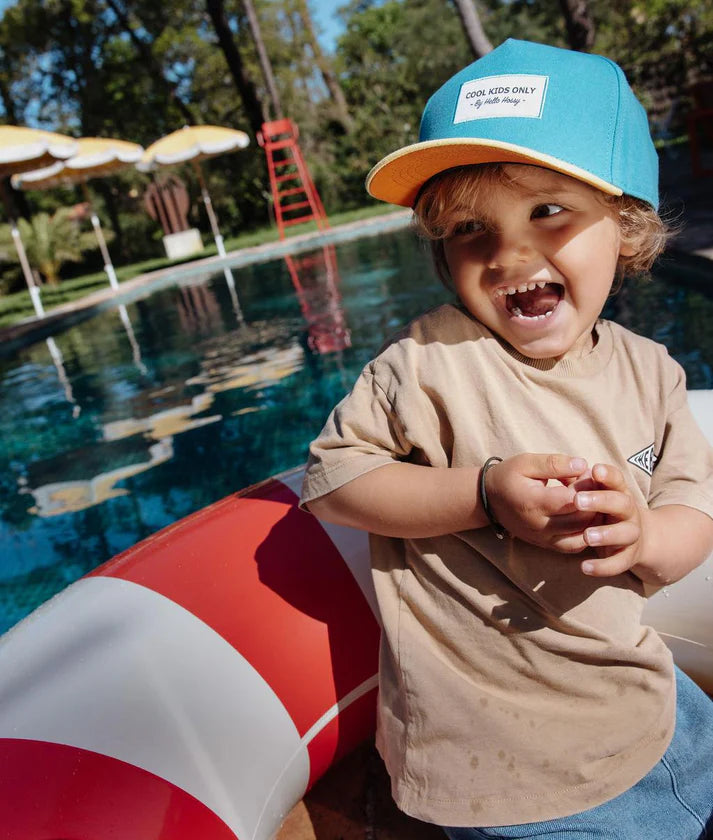Casquette Mini Sunny bleu - Hello Hossy
