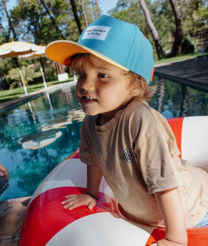 Casquette Mini Sunny bleu - Hello Hossy