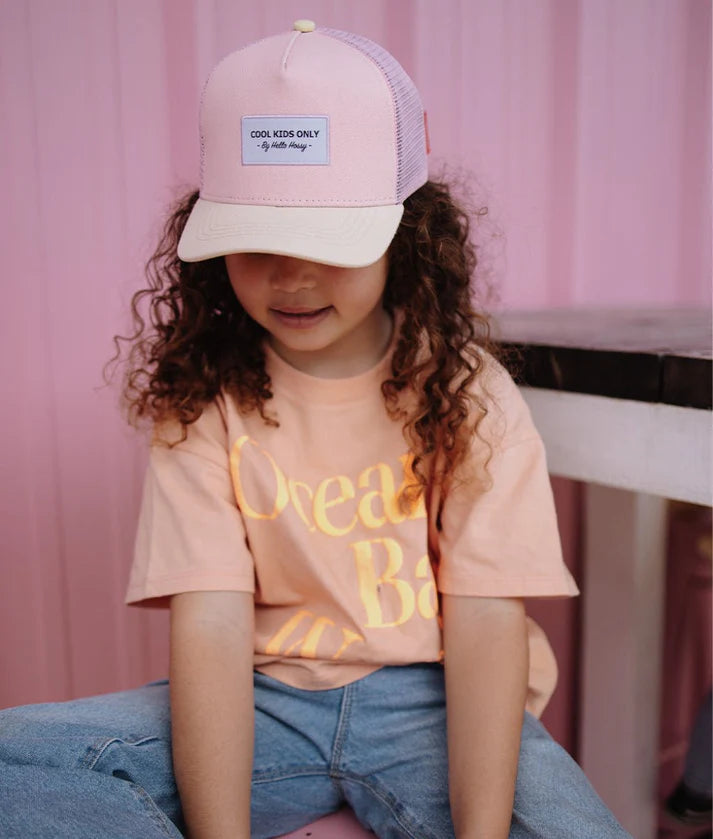 Casquette Mini powder pink - Hello Hossy