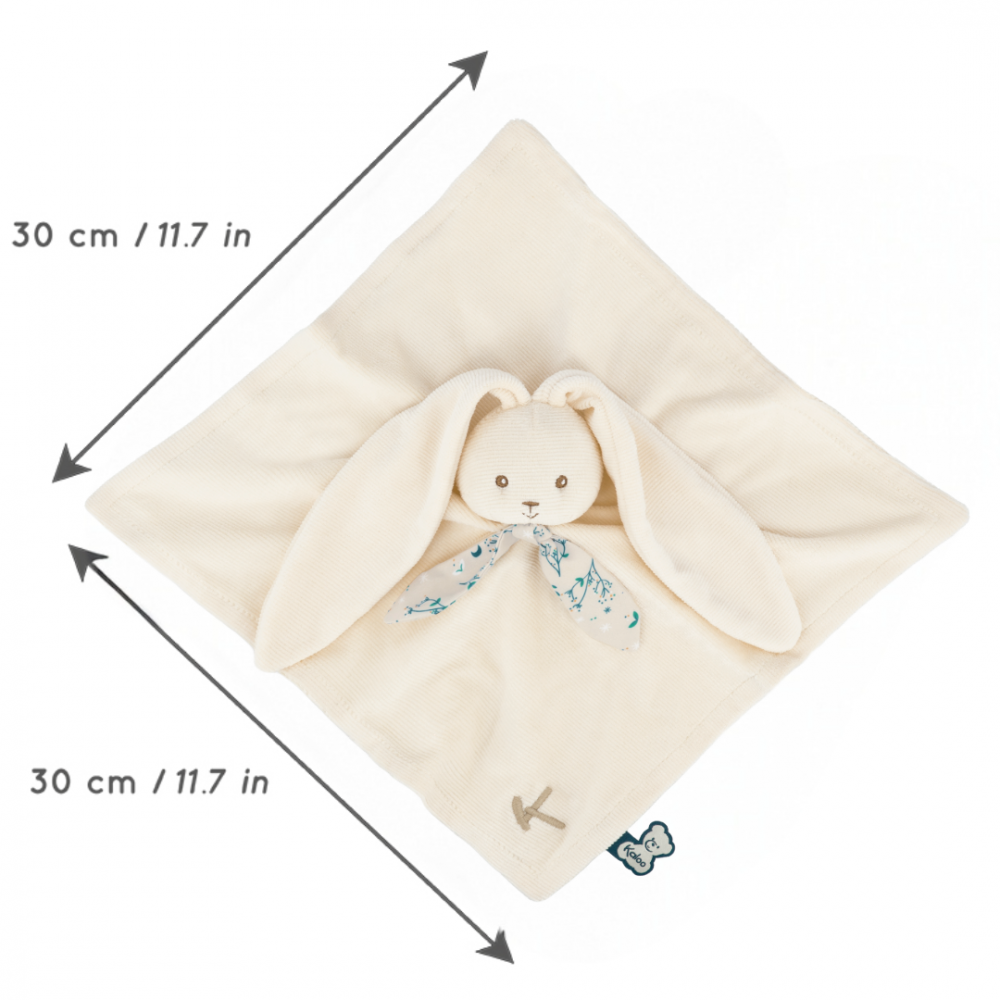 Doudou lapin crème Lapinoo tout doux des là naissance - Kaloo