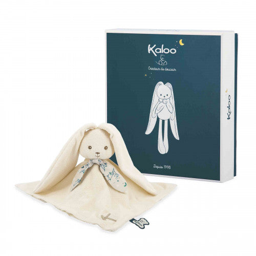 Doudou lapin crème Lapinoo tout doux des là naissance - Kaloo