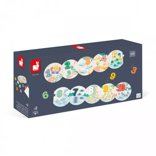 Puzzle mes premiers chiffres - Janod