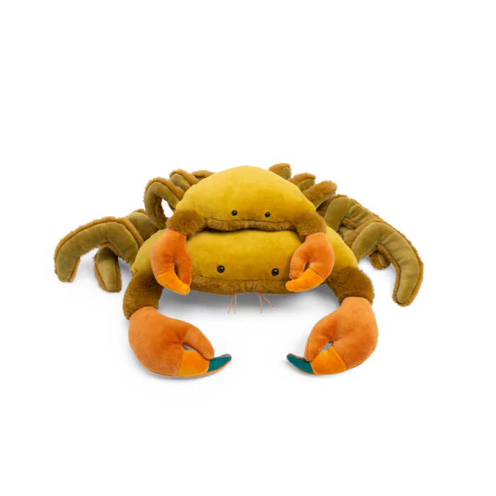 Grand peluche crabe tout autour du monde - Moulin roty