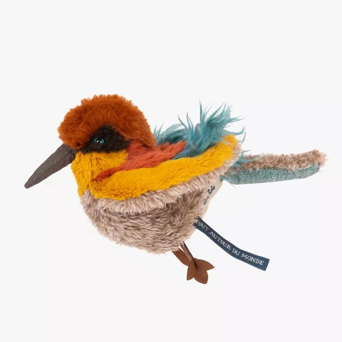 Peluche Guêpier tout autour du monde - Moulin roty