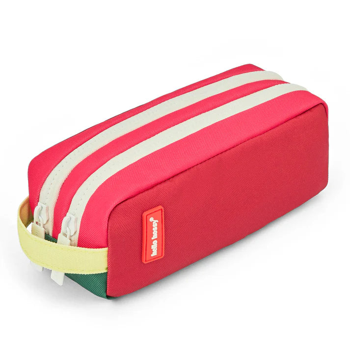 Trousse d’école à double compartiment Mini Pastèque - Hello hossy