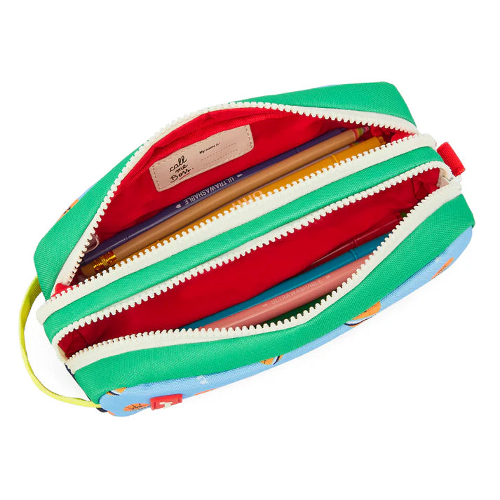 Trousse d’école à double compartiment Bball Crew - Hello hossy