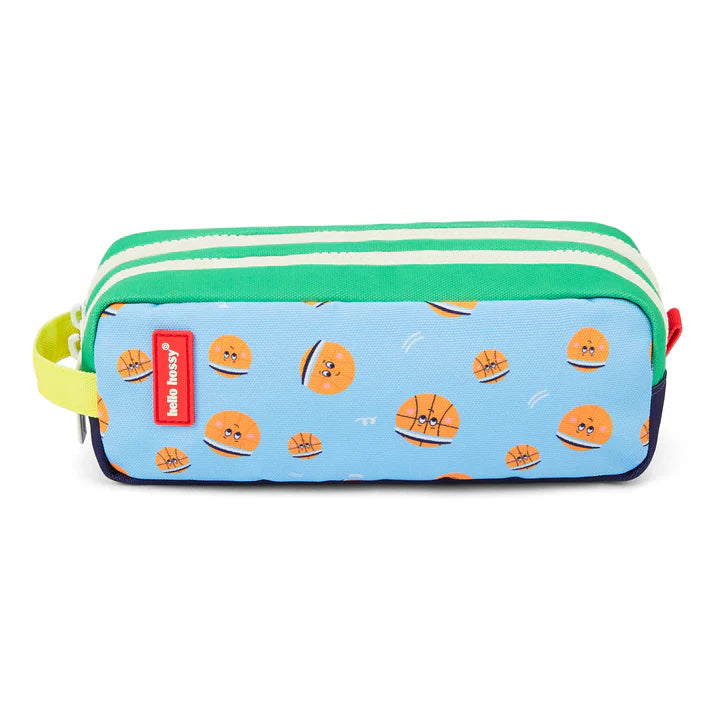 Trousse d’école à double compartiment Bball Crew - Hello hossy