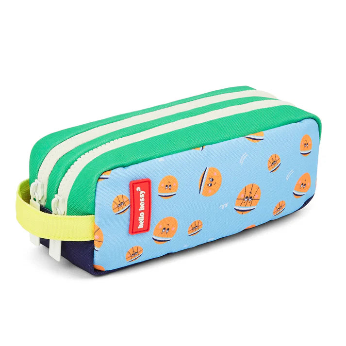 Trousse d’école à double compartiment Bball Crew - Hello hossy