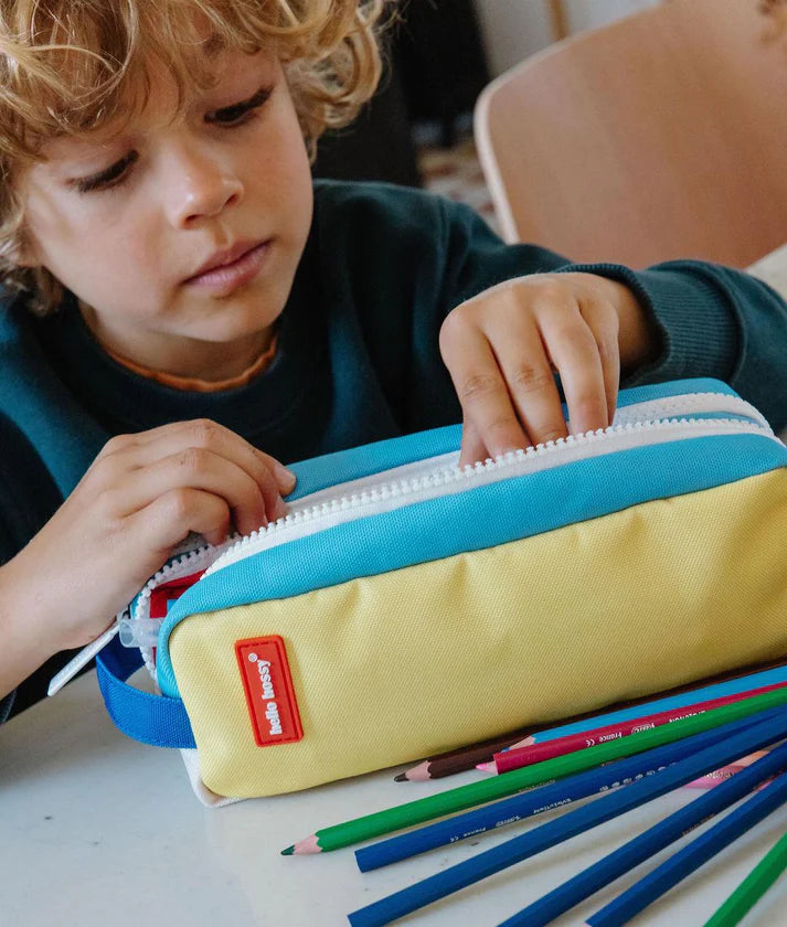 Trousse d’école à double compartiment Mini Sky Pop - Hello hossy