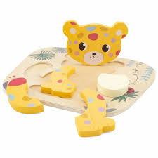 Mon premier puzzle en bois Léopopi - Ulysse couleurs d’enfance