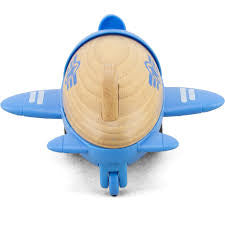 Mini avion a hélice en bois Routoudou - Ulysse couleurs d’enfance