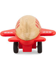 Mini avion de ligne en bois Routoudou - Ulysse couleurs d’enfance
