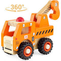 Camion grue en bois - Ulysse couleurs d’enfance