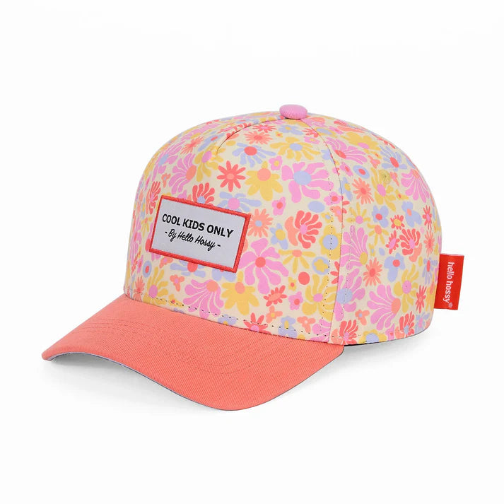Casquette Rétro Flowers Adultes - Hello Hossy