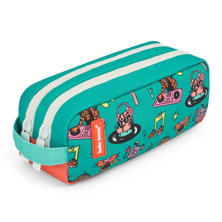 Trousse double compartiment Disco Roar - Hello hossy