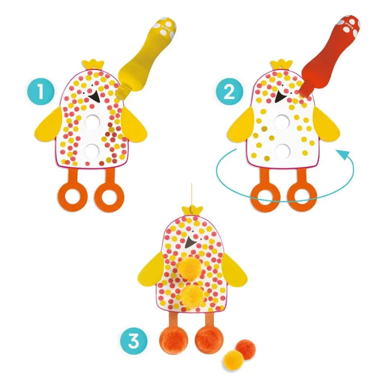 Points et pompons Dans le ciel - Djeco