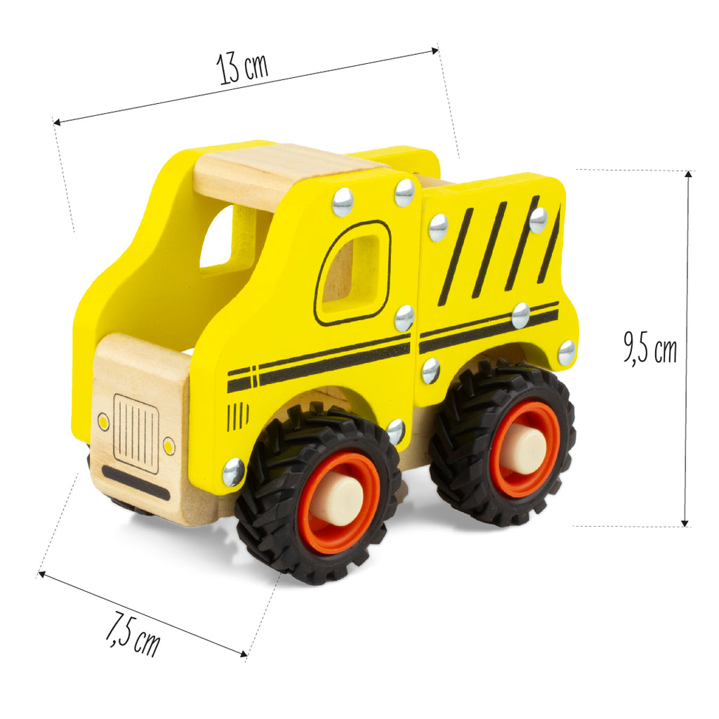 Camion benne en bois - Ulysse couleurs d’enfance
