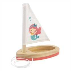 Voilier en bois Sirène pour bain - Ulysse couleurs d’enfance