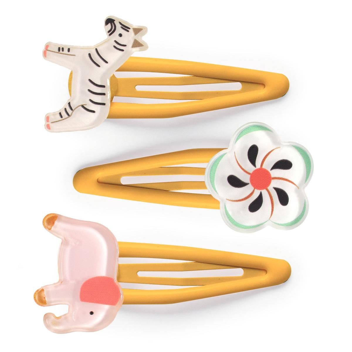 Lot de 3 barrettes Nadette - Djeco