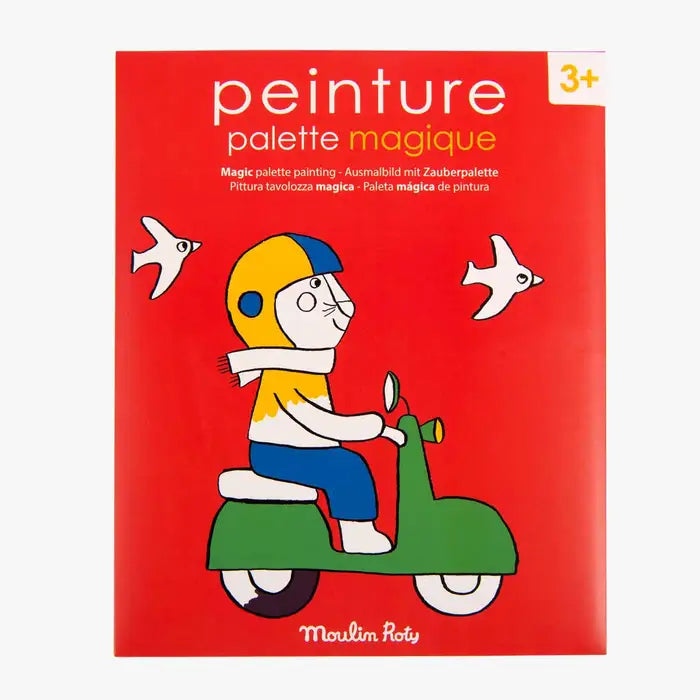 Peinture palette magique Les Popipop - Moulin roty