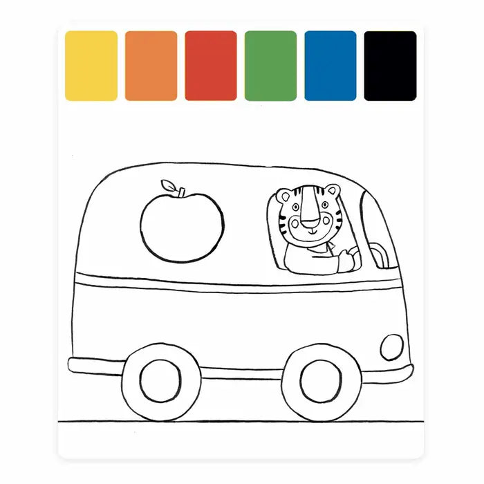 Peinture palette magique Les Popipop - Moulin roty