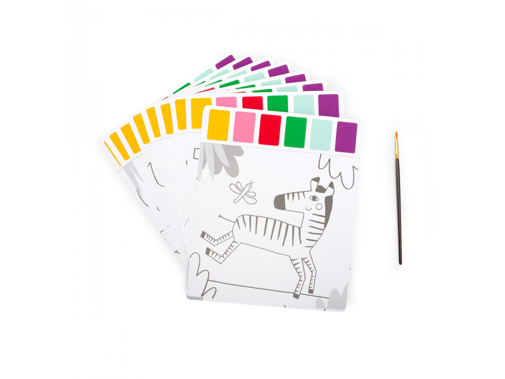 Peinture palette magique Les Toupitis - Moulin roty