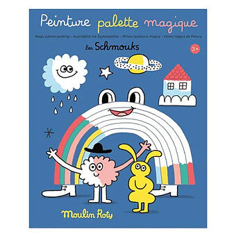 Peinture palette magique Les Shmouks - Moulin roty
