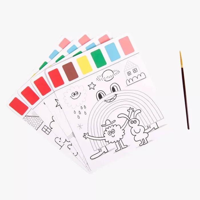 Peinture palette magique Les Shmouks - Moulin roty