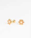 Boucle d’oreilles marguerite - Mrs Ertha