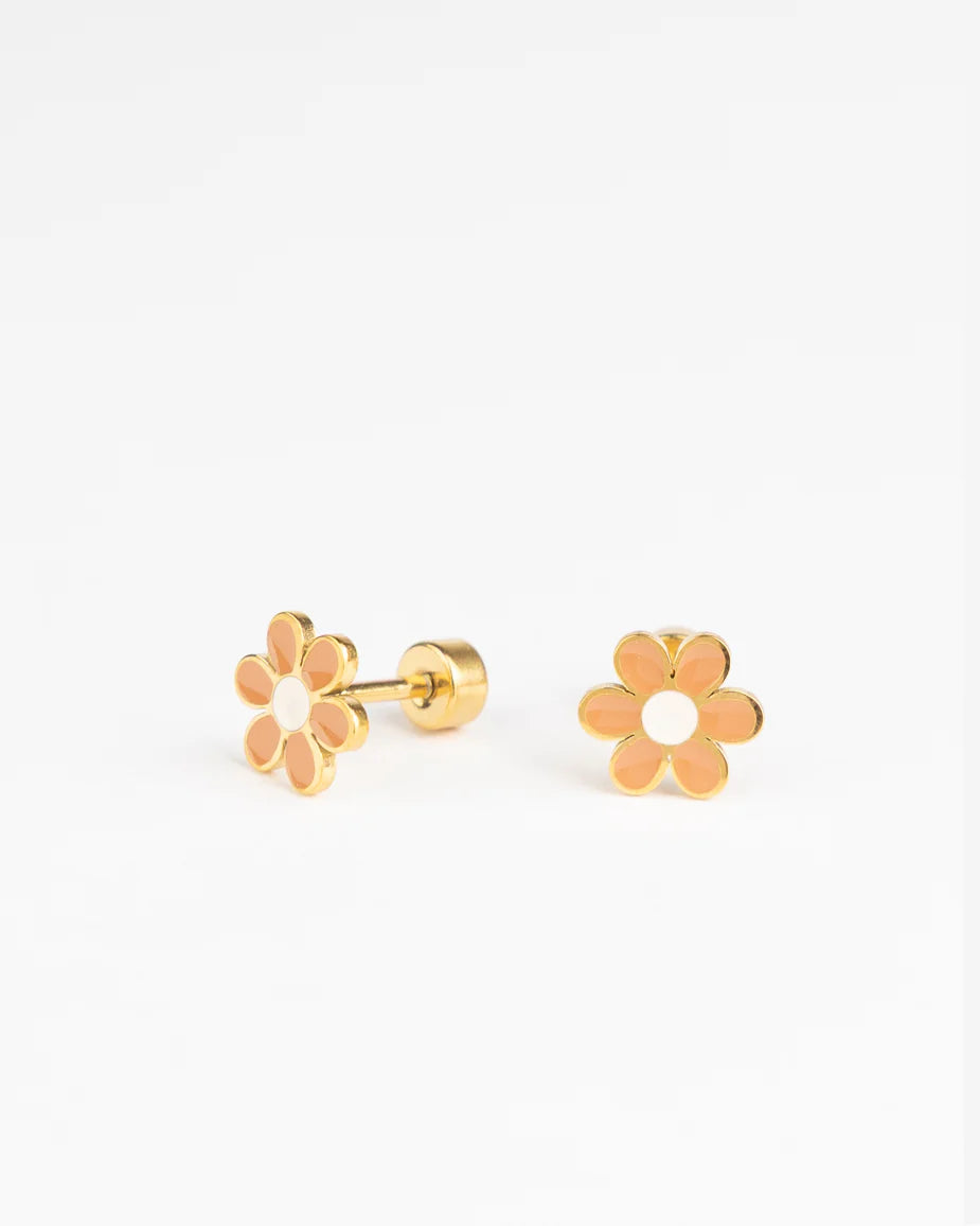 Boucle d’oreilles marguerite - Mrs Ertha